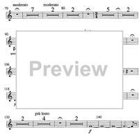 Sylvie et le paon - Horn in F