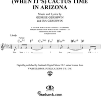 (When It's) Cactus Time In Arizona