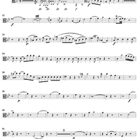 String Quintet No. 1 in B-Flat Major, K174 - Viola 1