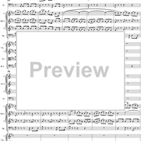 Orchestral Suite No. 4 in D Major - Score