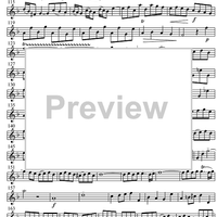 Prelude and Fugue No. 5 KV404A - Clarinet 1