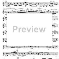 Divertimento No. 2 Op.93 - E-flat Clarinet 1