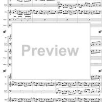 Suite for string orchestra and percussion - Full Score