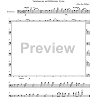 Praise to the Lord - Trombone 1