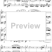 Trio in C Major, Op. 87 - Score