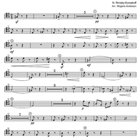 The Flight of the Bumble-Bee from "The Tale of Tsar Sultan" - Tenor Trombone