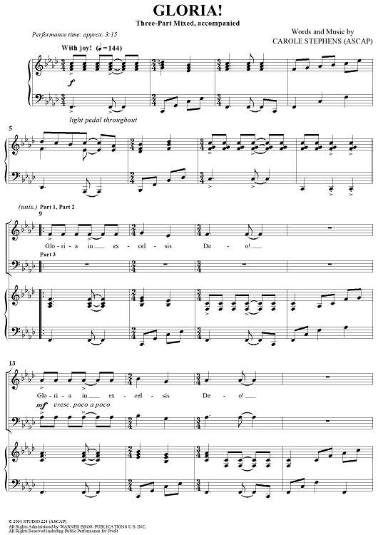 Gloria!