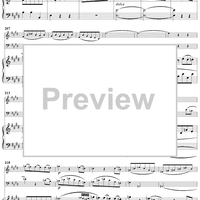 Piano Trio No. 4 in E Major K542 - Piano Score