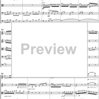 Serenade for String Orchestra in C major (C-dur). Movement I, Pezzo in forma di sonatina - Score