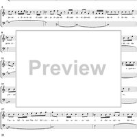 Alla selva, al prato, al fonte, No. 2 from "Il Re Pastore", Act 1 (K208) - Full Score