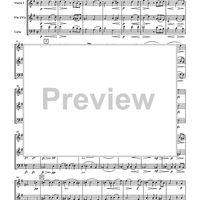 Prelude to Postlude: Ceremonial Music for String Trio - Score