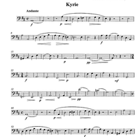 Messe solenne [set of parts] - Bassoon