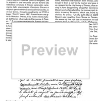 Per la Commermorazione di Antonia Canova [score] - Preface