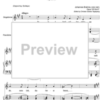 Rote Abendwolken zieh'n am Firmament Op.103 No. 8