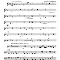 Four Old World Carols - Trumpet 2