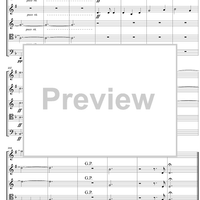 Gold and Silver Waltz - Score