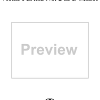 Violin Partita No. 2 in D Minor