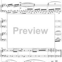 Piano Concerto No. 23 in A Major movt. 2 - K.488 - Score