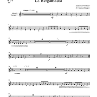 La Bergamasca - Choir 2, Trumpet 3