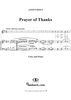 Prayer of Thanks