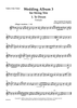 Wedding Album 3 for String Trio - Violin 2 (for Viola)