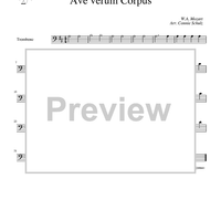 Ave verum Corpus - Trombone