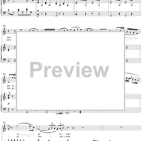 D'Inibaca Donzella: No. 2 from "La donna del lago", Act 1 - Score