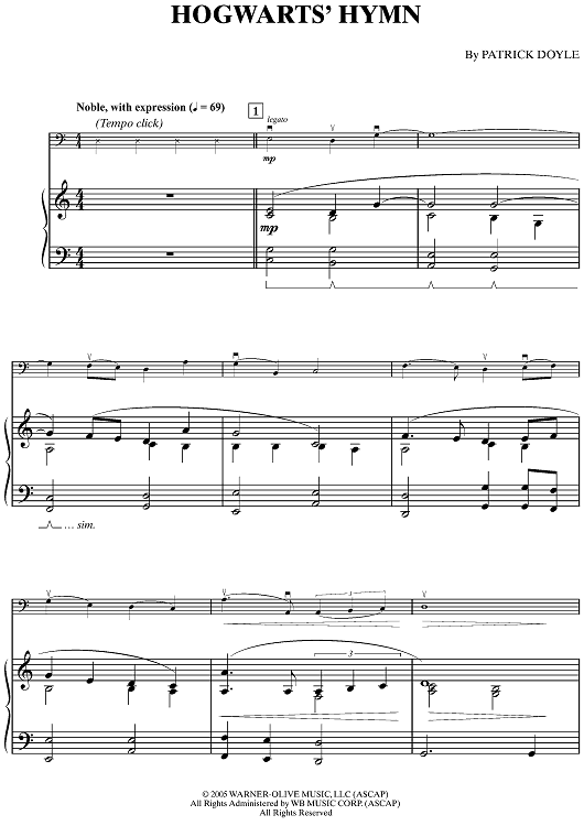 Hogwarts' Hymn