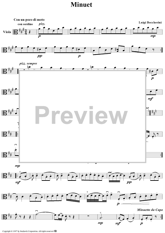Op. 11, No. 5 - Viola