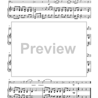 Three Melodies - Piano Score