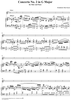 Concerto No. 2 in G Major - Piano Score
