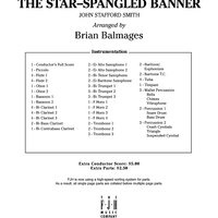 The Star-Spangled Banner - Score Cover