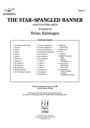 The Star-Spangled Banner - Score Cover