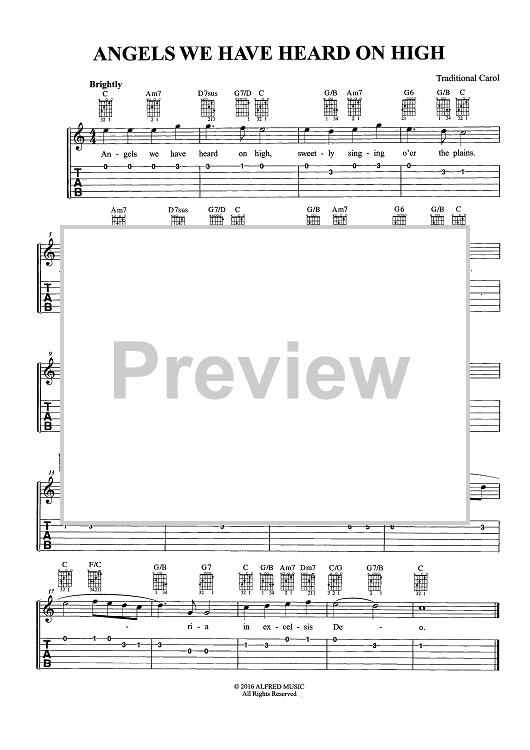 Angels We Have Heard On High