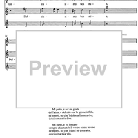 Mi parto, ahi sorte ria