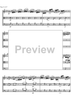 String Trio Bb Major D581B - Score