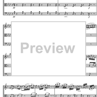 String Trio Bb Major D581B - Score