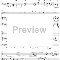 Clarinet Sonata No. 1 - Piano Score