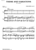Theme and Variations Op.139 - Score