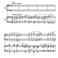 Theme and Variations Op.139 - Score