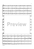 Presto from String Quartet No. 6 - Score