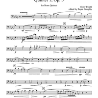 Quintet No. 1, Op. 5 - Trombone