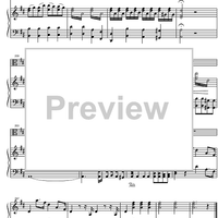 Concerto D Major Op. 1 - Score