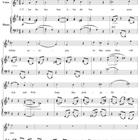 Über die See - No. 7 from "Nine Songs" Op. 69