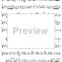 Serenata No. 3 in E Major - Violin 1