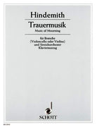 Trauermusik - Score and Parts