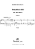 Bunte Blätter, Op. 99, No. 03, Stücklein III (Three Little Pieces, III.)