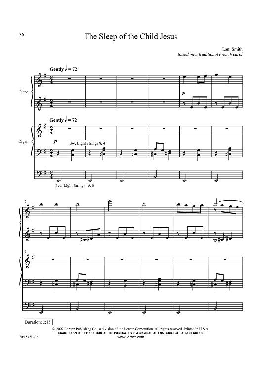 The Sleep of the Child Jesus