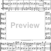 Menuet - Bass Clef Instruments