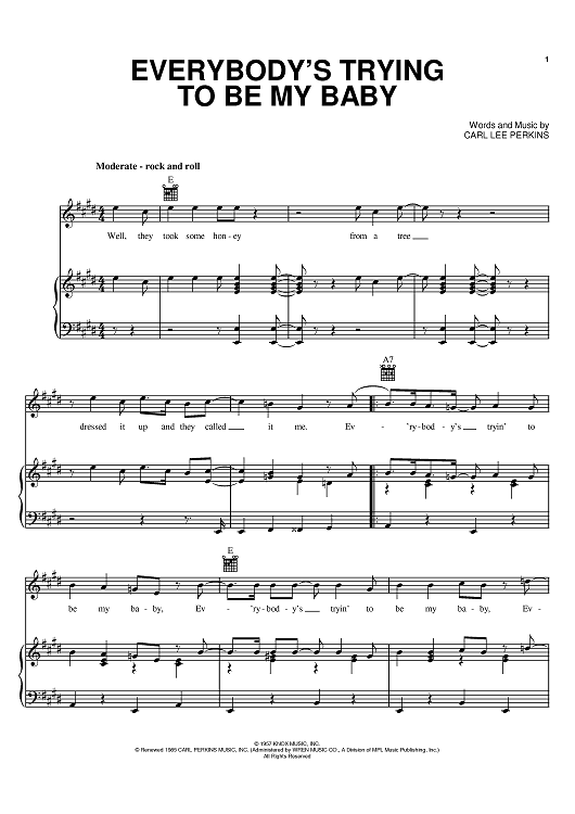 Everybody's Trying To Be My Baby